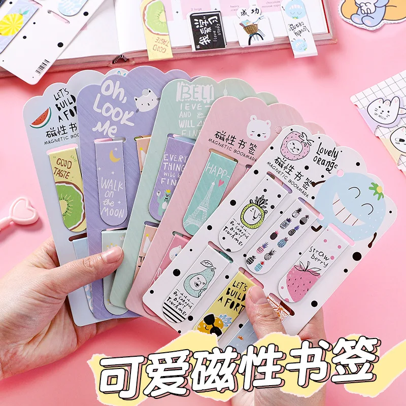 Bookmark Magnetic Clip - Mengajar Membaca Penanda Buku Penanda Pembatas