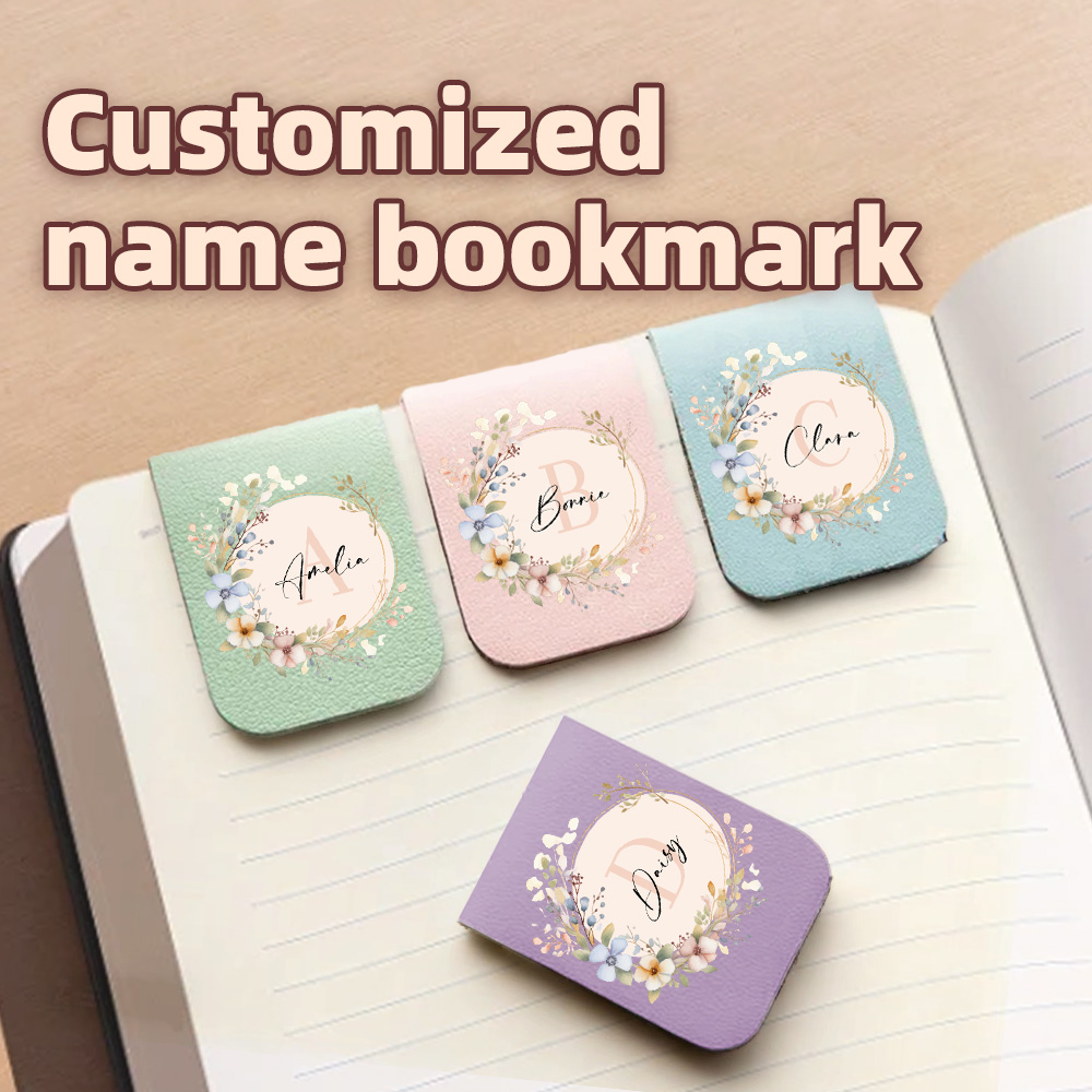 Bookmark Magnetic Clip - 1 buah Pembatas Buku dengan Cermin