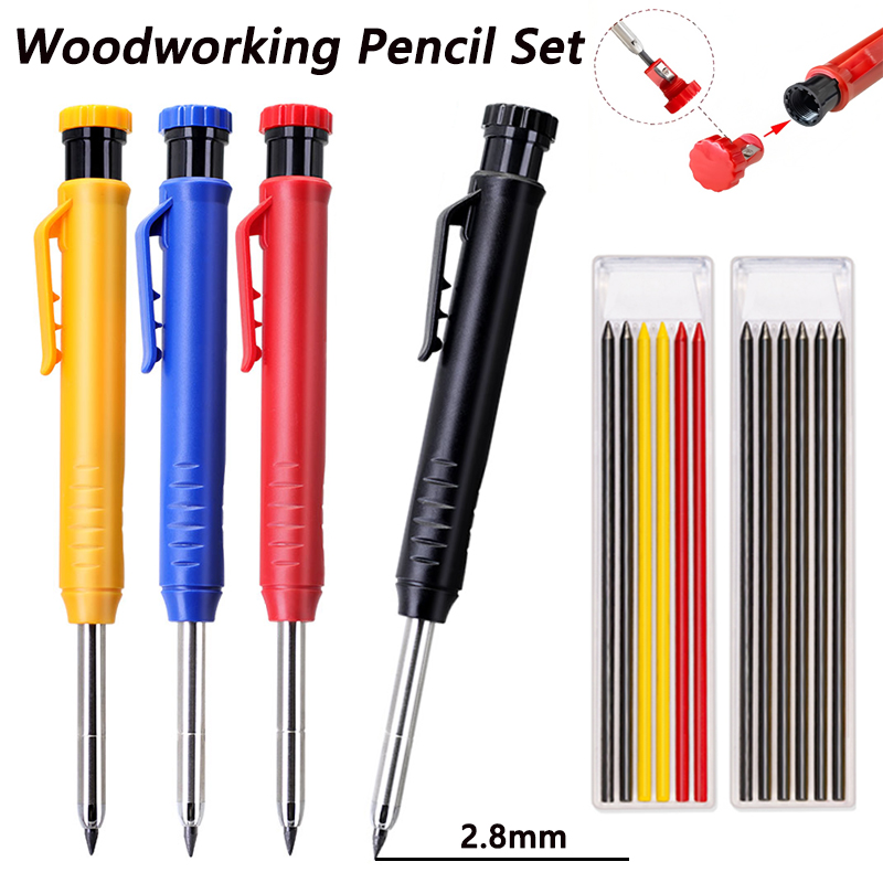 Mechanical Pencil Lead - Set Pensil Mekanik Tukang Kayu Kepala