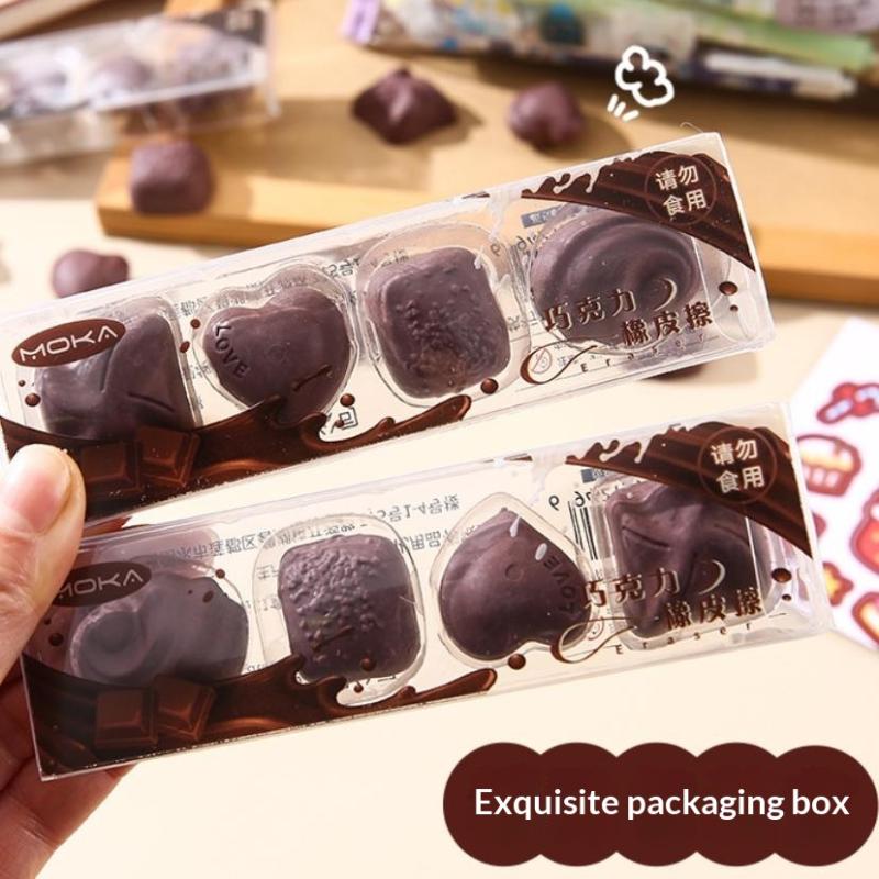 Office Supply Office Stationery Items - ۞ Paket 4 Penghapus Kreatif Berbentuk