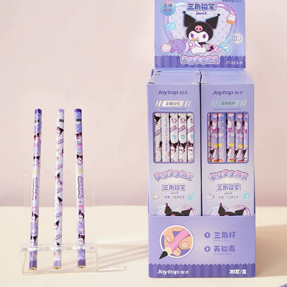 Office Supply Office Stationery Items - Pensil Kayu HB Sanrio Kuromi Hello