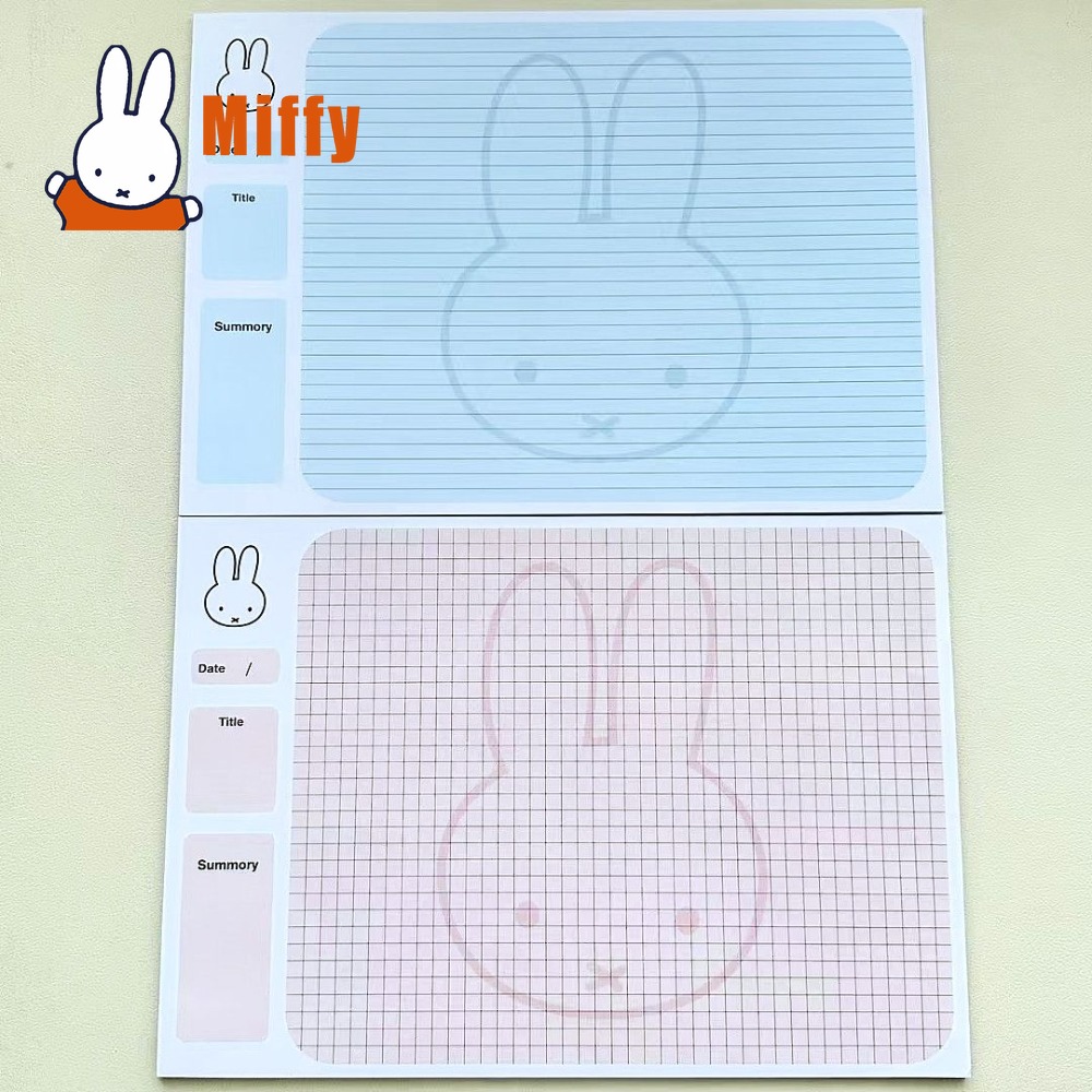 Kawaii Miffy Memo Pad Buku Cat - Office Supply Office Stationery Items ulasan dan harga