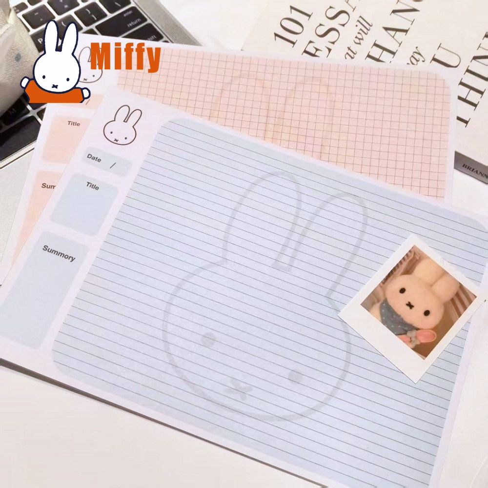 Kawaii Miffy Memo Pad Buku Cat - Office Supply Office Stationery Items ulasan dan harga