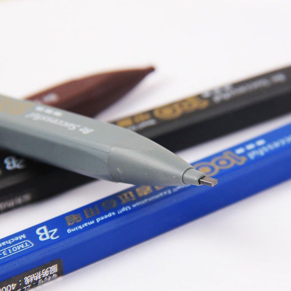 Set Pensil Mekanik 2B Termasuk - Mechanical Pencil Lead ulasan dan harga