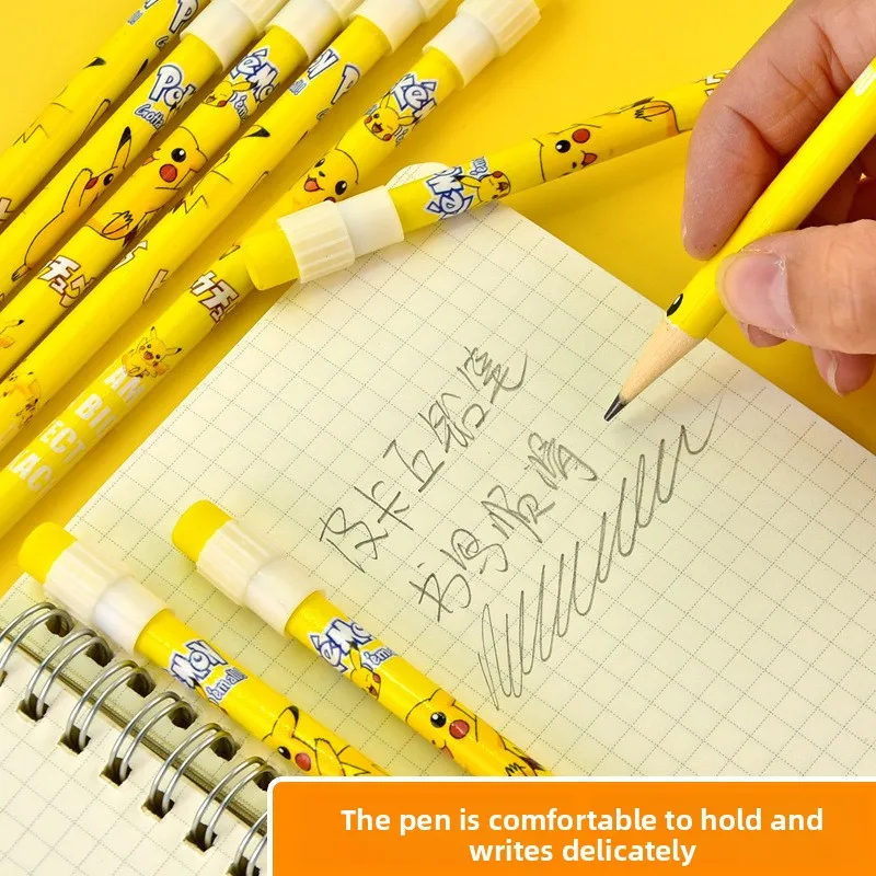 12 Buah Pensil Pokemon dengan  - Office Supply Office Stationery Items ulasan dan harga