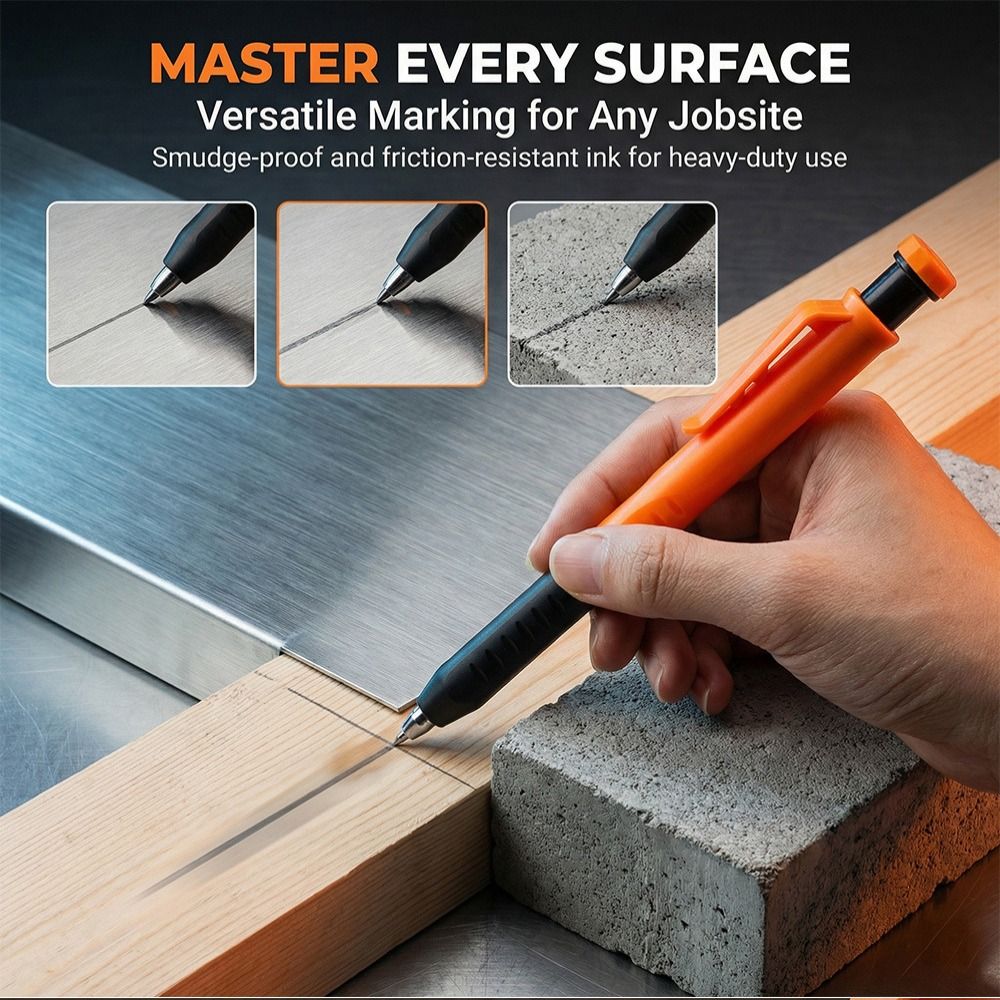Pensil Tukang Kayu dengan Ujun - Mechanical Pencil Lead ulasan dan harga