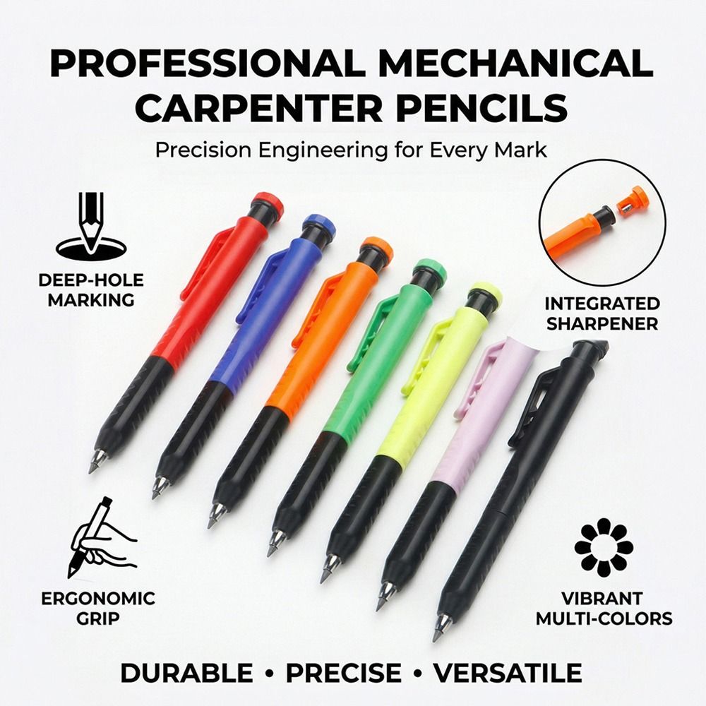 Pensil Tukang Kayu dengan Ujun - Mechanical Pencil Lead ulasan dan harga