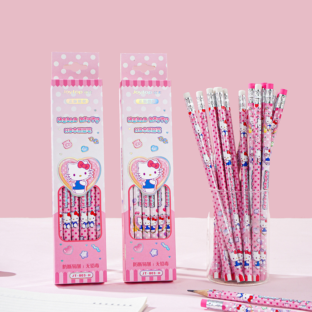 Pensil Kayu HB Sanrio Kuromi H - Office Supply Office Stationery Items ulasan dan harga