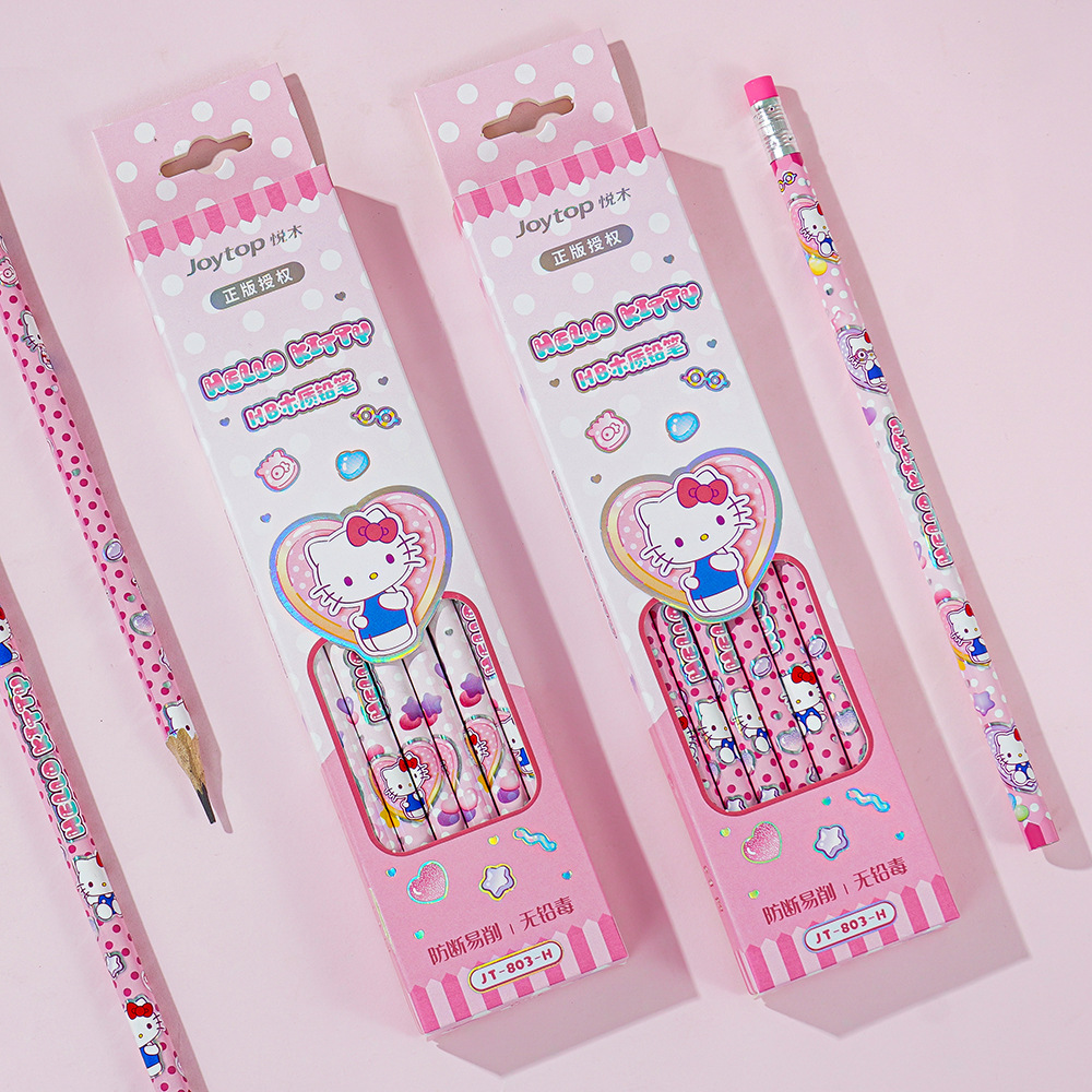 Pensil Kayu HB Sanrio Kuromi H - Office Supply Office Stationery Items ulasan dan harga