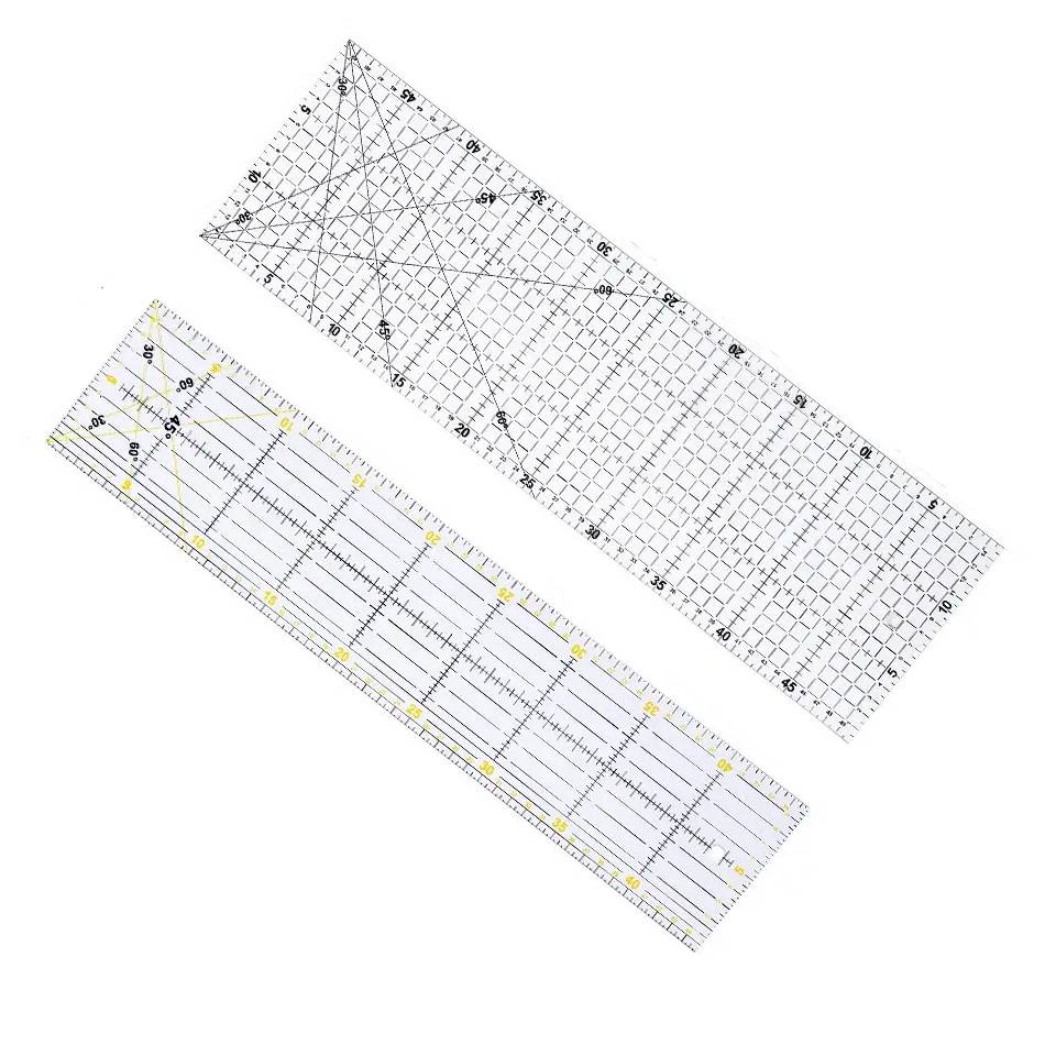 Fenrry Penggaris Tambal Sulam  - Ruler Set Transparent ulasan dan harga